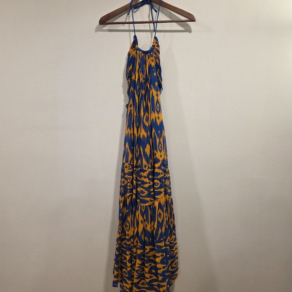 Anthro Verb by Pallavi Singhee Cut-Out Maxi Dress -NWT - Picture 6 of 10